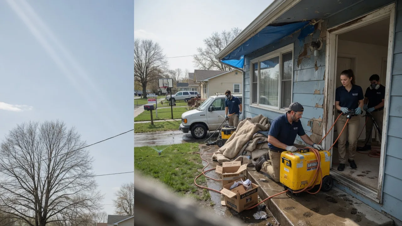 Basement Flood Cleanup in Slick, OK near me